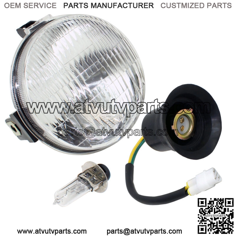 Left Right Headlight for Yamaha Grizzly 660 YFM660 YFM 660 4X4 2002-2008