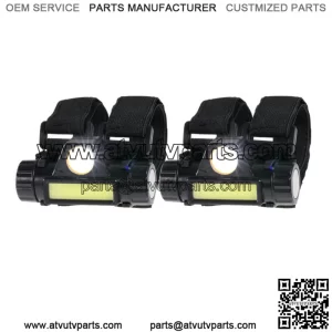 2PCS Roll Bar Mount LED Dome Light Universal for UTV ATV Polaris RZR Can Am X3 (For: More than one vehicle)