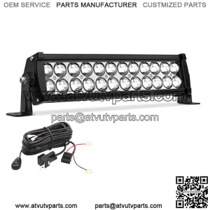 14inch 168W LED Light Bar Fog Lamp For ATV Yamaha Polaris RZR UTV SXS Golf Cart (For: More than one vehicle)