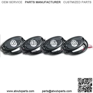 4X Blue LED Rock Lights Pod Underbody Lamp Offroad for Polaris Sportsman ATV UTV (For: More than one vehicle)