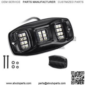 Universal 8 Pods RGB Rock Underglow Light Kit For UTV ATV Jeep Truck SUV Car (For: More than one vehicle)