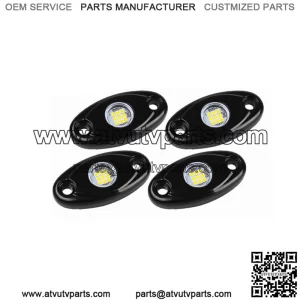 Green LED Rock Light Fender Underbody Glow Lamps for Can-am Maverick x3 ATV UTV (For: More than one vehicle)