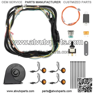 Rocker Switch Turn Signal Kit Street Legal Led Light Horn for SXS UTV ATV Can Am