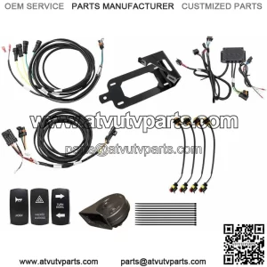 Deluxe Turn Signal Wiring and Light Kit for Kawasaki Teryx 4 2016-2017