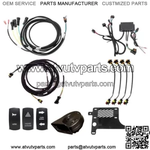 Deluxe Plug & Play Turn Signal Kit for Polaris RZR XP 1000 / Turbo ~NEW