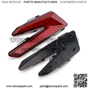 For 2017-2021 Can Am Maverick X3 Red LED Brake Tail Lights 710004744 & 710004743