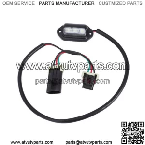 LED License Plate Light Wire Harness Plug For Can-AM Maverick X3 Max 2017-2021
