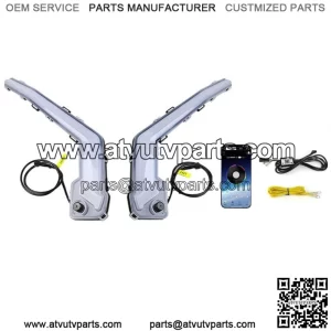 RGB LED Front Turn Signal Light For 2017-2023 Can Am Maverick X3 /XDS /XRS Turbo