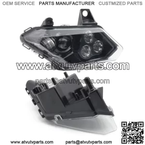 Pair LED Headlights Assembly LH/RH Compatible with Can-Am Maverick X3 2017-2021 (For: Can-Am Maverick X3)