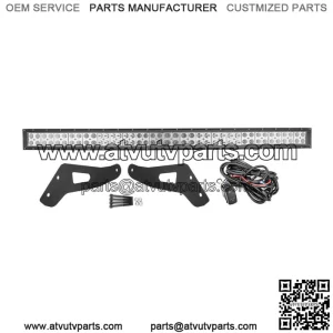 For Can-am Maverick X3 52" Curved LED Light Bar Upper Roof Brackets Kit