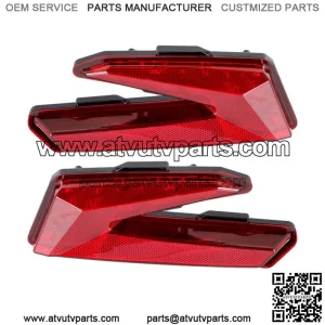 Red LED Tail Lights For 2017 2018 2019 Can-Am Maverick X3 Max R 4x4 Turbo DPS