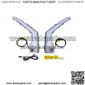 RGB Front LED Signature Turn Signal Light For Can Am Maverick X3 2017-2023