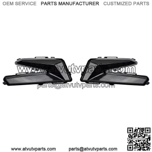 Black Taillights Rear Brake Lamps For Can-Am Maverick X3 Max XDS XRS X DS 17-22