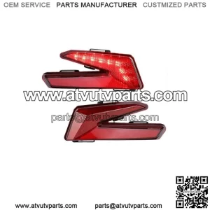 Left Right Red LED Brake Tail Light For 2017-2021 Can Am Maverick X3 R Turbo