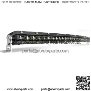 Slim 32inch Curved LED Light Bar Spot Flood For 2017-2023 Can-Am Maverick Max X3