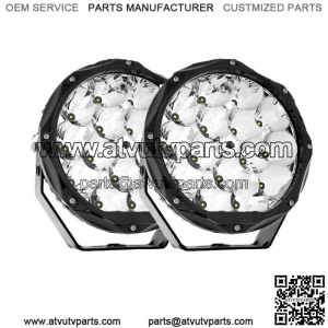 8.5" Round Driving Lights LED Offroad Lights For Can-Am Maverick X3