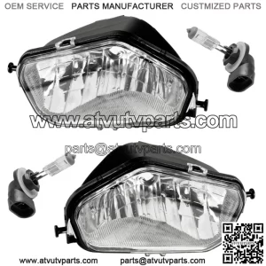 Front Left Right Headlight w/Bulb for Polaris Sportsman 850 XP 2009-2013 (For: Polaris Sportsman 570)