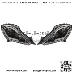 2PCS LED Headlights Head Lamps For Yamaha YFZ 450 Raptor 350 700 700R 2006-2023