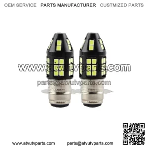 2pcs Headlight For Yamaha YFZ450 YFZ450R Raptor 700 700r LED Light Bulb 8000K