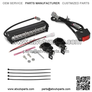 LED Headlight Light Bar&Switch Kit For Yamaha  YFZ50 YFZ450R/X Raptor 700 TRX90X