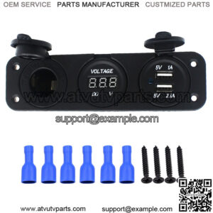 Center console+USB+Voltmeter