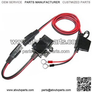 MP0609A 3.1Amp Motorcycle USB Charger Kit to USB Adapter Phone GPS Charge On Motorcycle