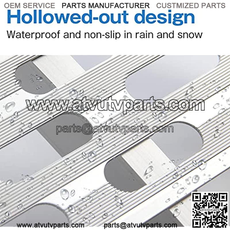 7.5' Aluminum Loading Ramp/ATV Ramp/Motorcycle Ramp/Truck Ramp Loading Ramp,Foldable,1 PC,750 lb Capacity (Raised Grain Non-skid) - Image 4