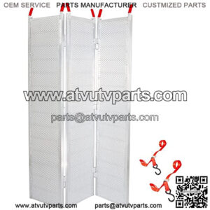 Black Widow Plate-Style Aluminum Extra-Wide Tri-Fold ATV Ramp