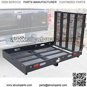 Ramps Wheelchair Mobility Rack Ramp 86 lb. Hitch Mounted MC500 Steel