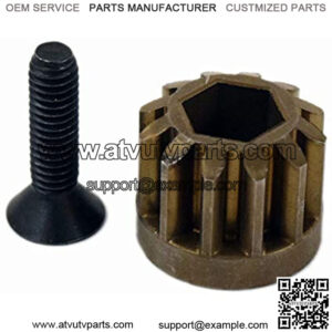587738906 Lawn Tractor Steering Shaft Pinion Gear Original Equipment Manufacturer (OEM) Part