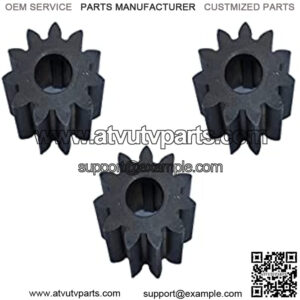3PCS Steering Pinion Gear for GX20053, fits Many 100 Series Lawn Tractors