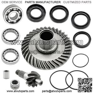 Rear Differential Ring Pinion Gear Bearing Seal Kit For Honda FourTrax TRX300FW