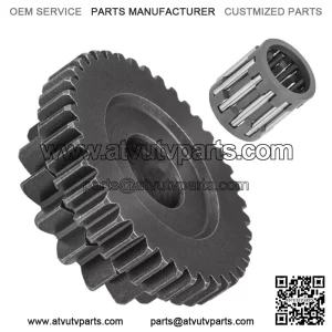 Starter Idler Gear & Bearing for Yamaha Rhino 450 660 YXR450 YFM660 2004-2009 (Fits: Yamaha Rhino 660)