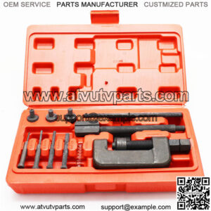 ATV/Bike/Motorcycle Chain Cutter Breaker Riveting Rivet Tool Set 420-630 Chain