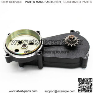 T8F 11 Tooth Sprocket Transmission Double Chain Gearbox for 2 Stroke 33cc 34cc 47cc 49cc Engine Pocket Bike Dirt Bike Mini ATV Buggy Go kart Black