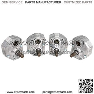 SuperATV 4" Portal Gear Lift for Honda Pioneer 1000/1000-5 (2016) - Cast Aluminum - 30% Gear Reduction