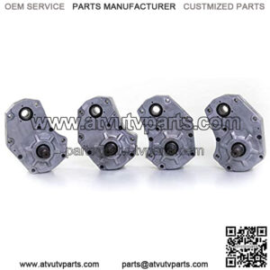 SuperATV 6" Portal Gear Lift for Honda Pioneer 1000/1000-5 (2017+) - Cast Aluminum - 45% Gear Reduction