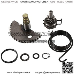 Start Gear Start Clutch Kick Pedal Kit Replacement Compatible With 48cc Scooter Moped GY6 80cc 139QMB (7-piece set)