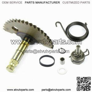 Steel Motorcycle Kick Start Shaft Spring Gear Starter Pinion Engine Accessories