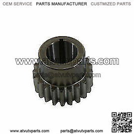 Pinion Shaft Gear Red for Harley Davidson by V-Twin
