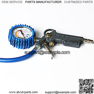 0-220psi 1435 Tyre Pressure Gauge 0-16bar Digital Tyre Pressure Gauge Car Tyre Air Pressure Gauge Portable Blue