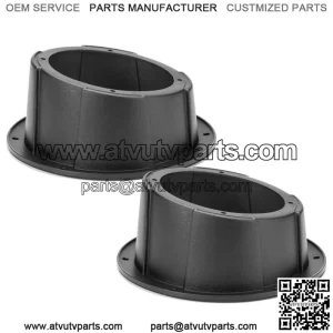 1 Pair 6.5'' Speaker Pods Enclosures Mount Overhead For UTV ATV Polaris Can Am
