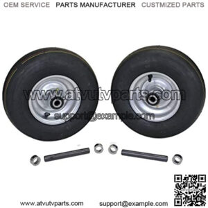 Set of (2) Hustler 13x5.00-6 Pneumatic assemblies. Fits Raptor SD & Fastrak replaces 605038.