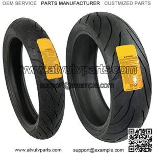 Tire Set 120/70zr17 Front & 180/55zr17 Rear 180 55 17 120 70 17 2 Tire Set