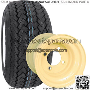 416/234 - Steel, Beige 8x7 Standard with Kenda Hole In One, 18x8.5-8, 4 ply