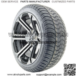 14" RX350 Machined Wheels and Tires Combo