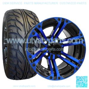 22x10R12" Wheel/Tire Combo (22" Tall Pre-Mounted)