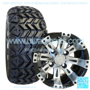 22x11-10" Tire & Wheel (22" Tall Pre-Mounted)