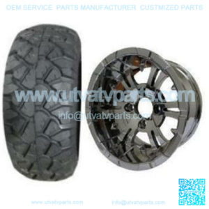 18x9-10" Tire/Wheel Combo (18" Tall Premounted)