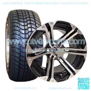225/30-14" Wheel/Tire Combo (19.5" Tall Premounted)